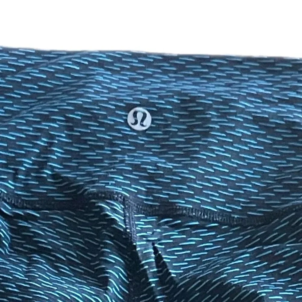 Lululemon Jacquard Black Indian Ocean Legging